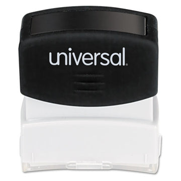 Universal® Message Stamp, Paid, Pre-inked One-color, Red freeshipping - TVN Wholesale